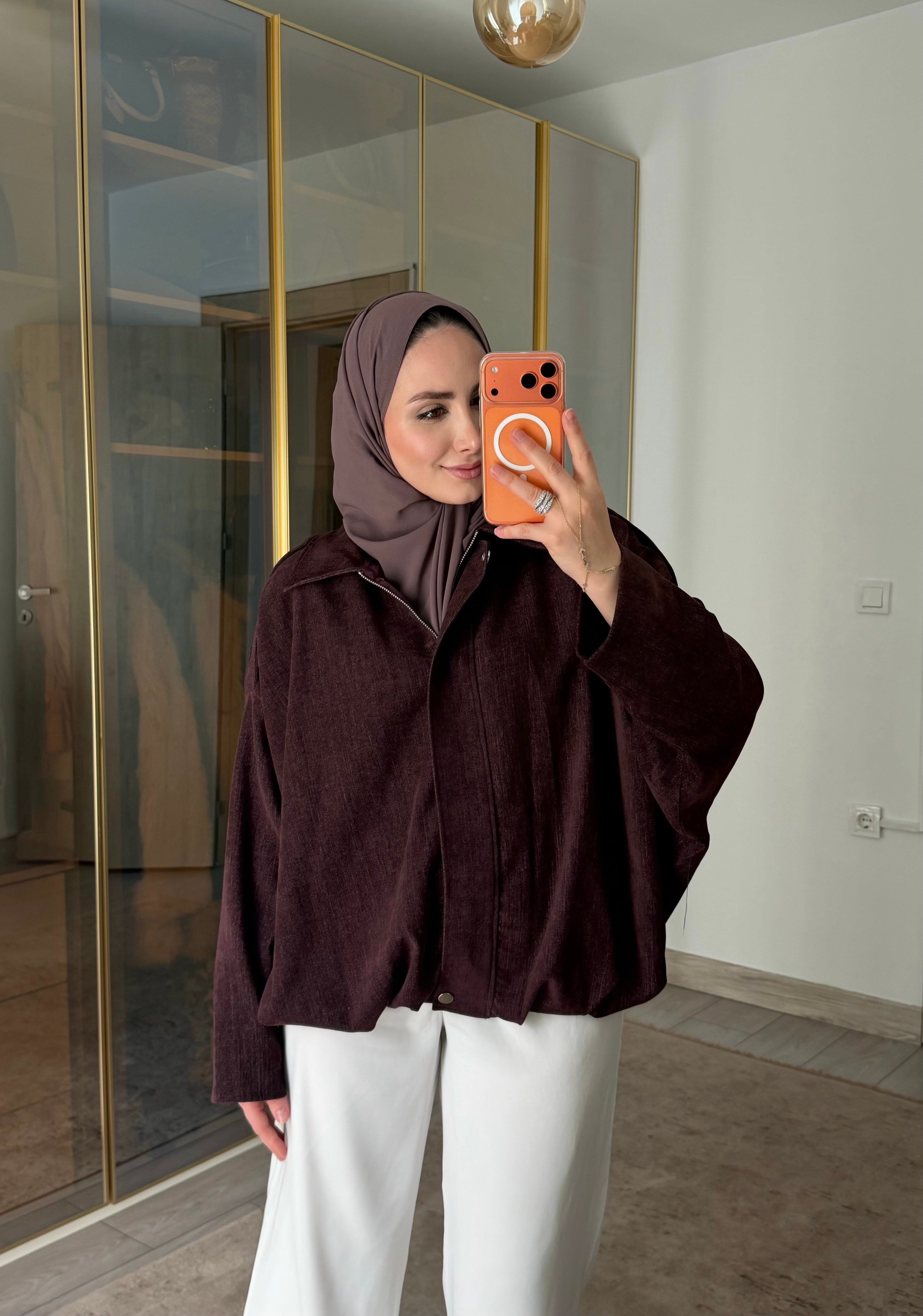 LİRAY BOMBER CEKET BORDO
