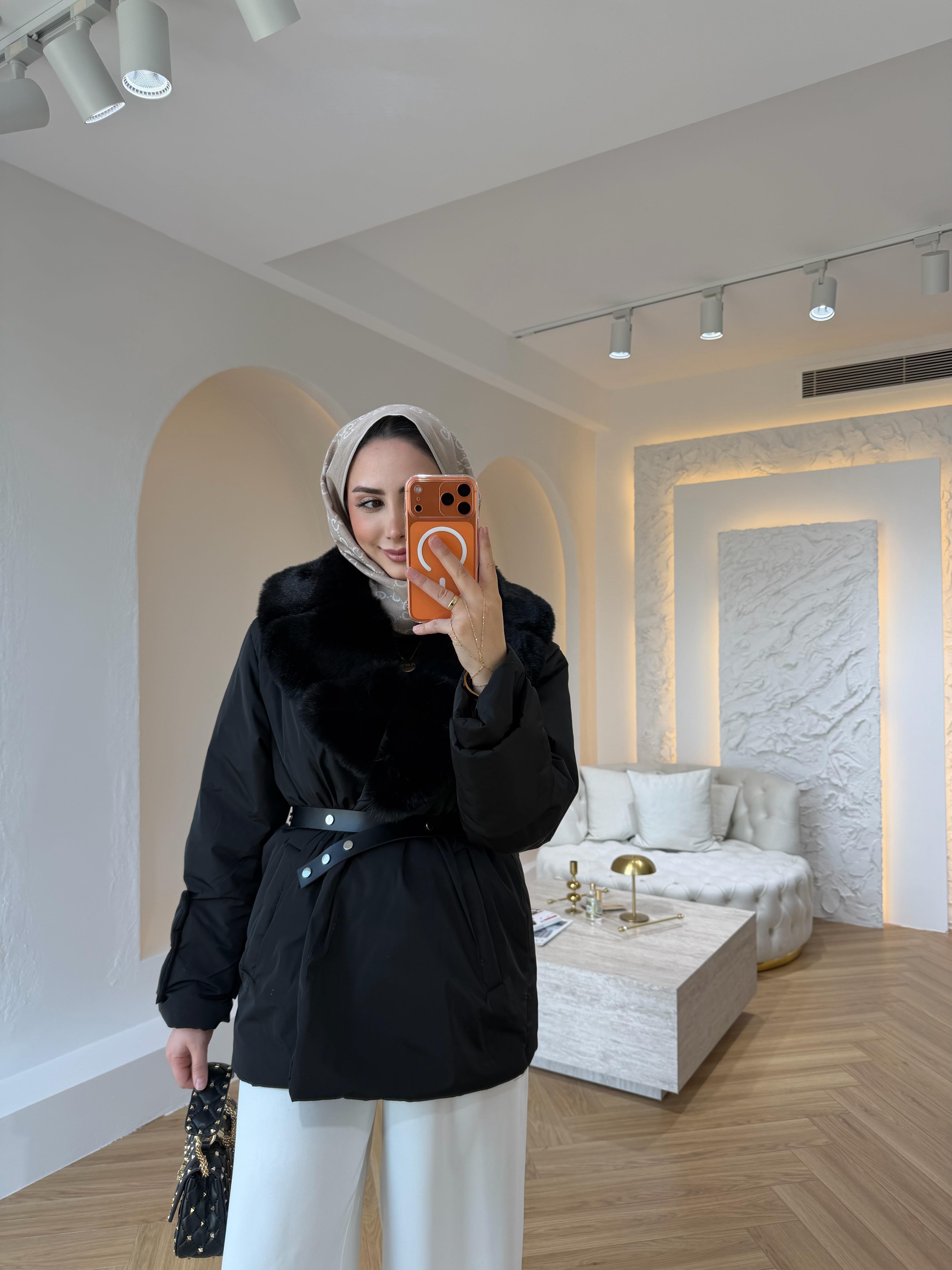 PREMİUM DORA ŞİŞME MONT SİYAH