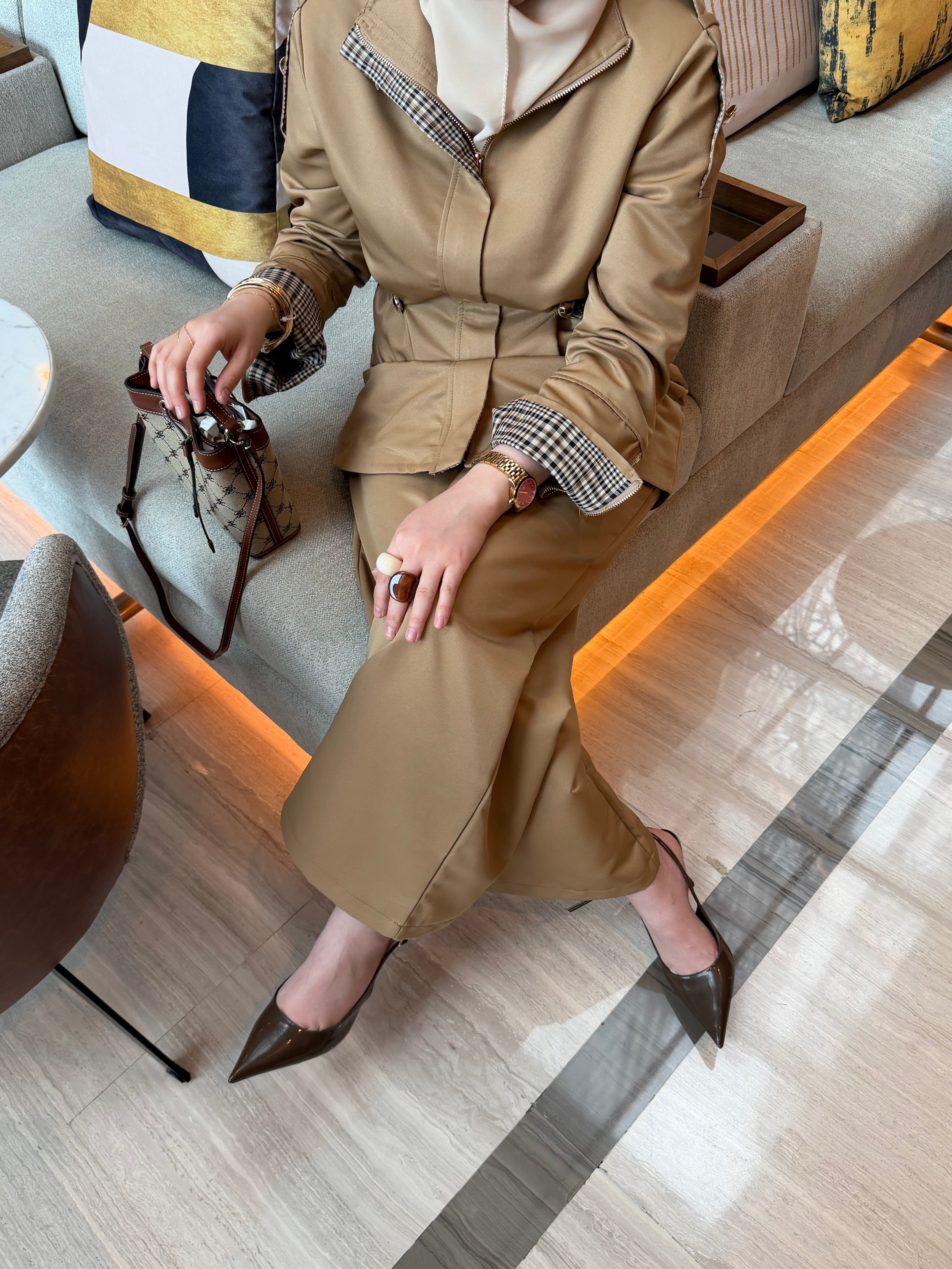 PREMIUM ELEGANCE TAKIM CAMEL