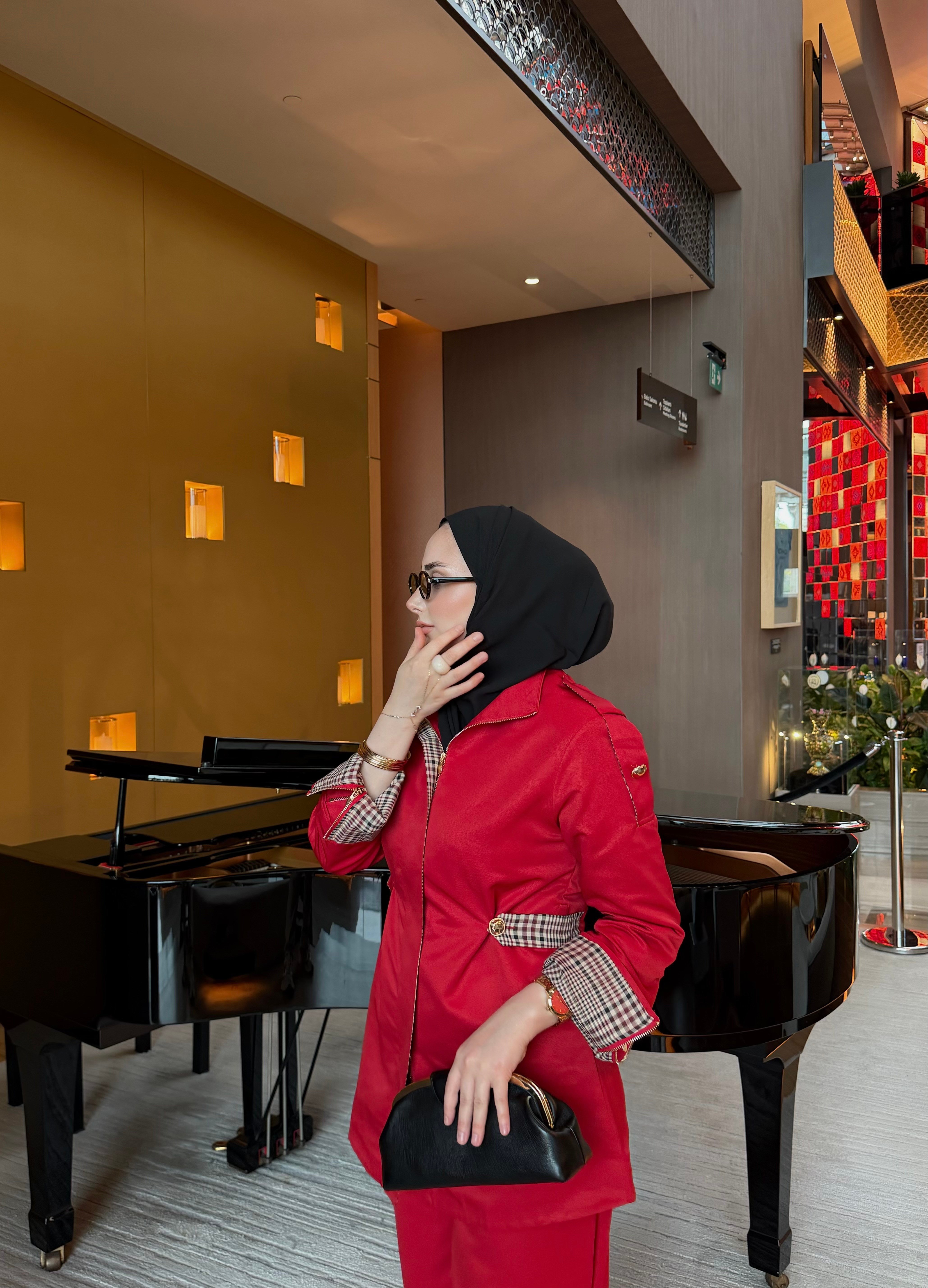 PREMIUM ELEGANCE TAKIM KIRMIZI