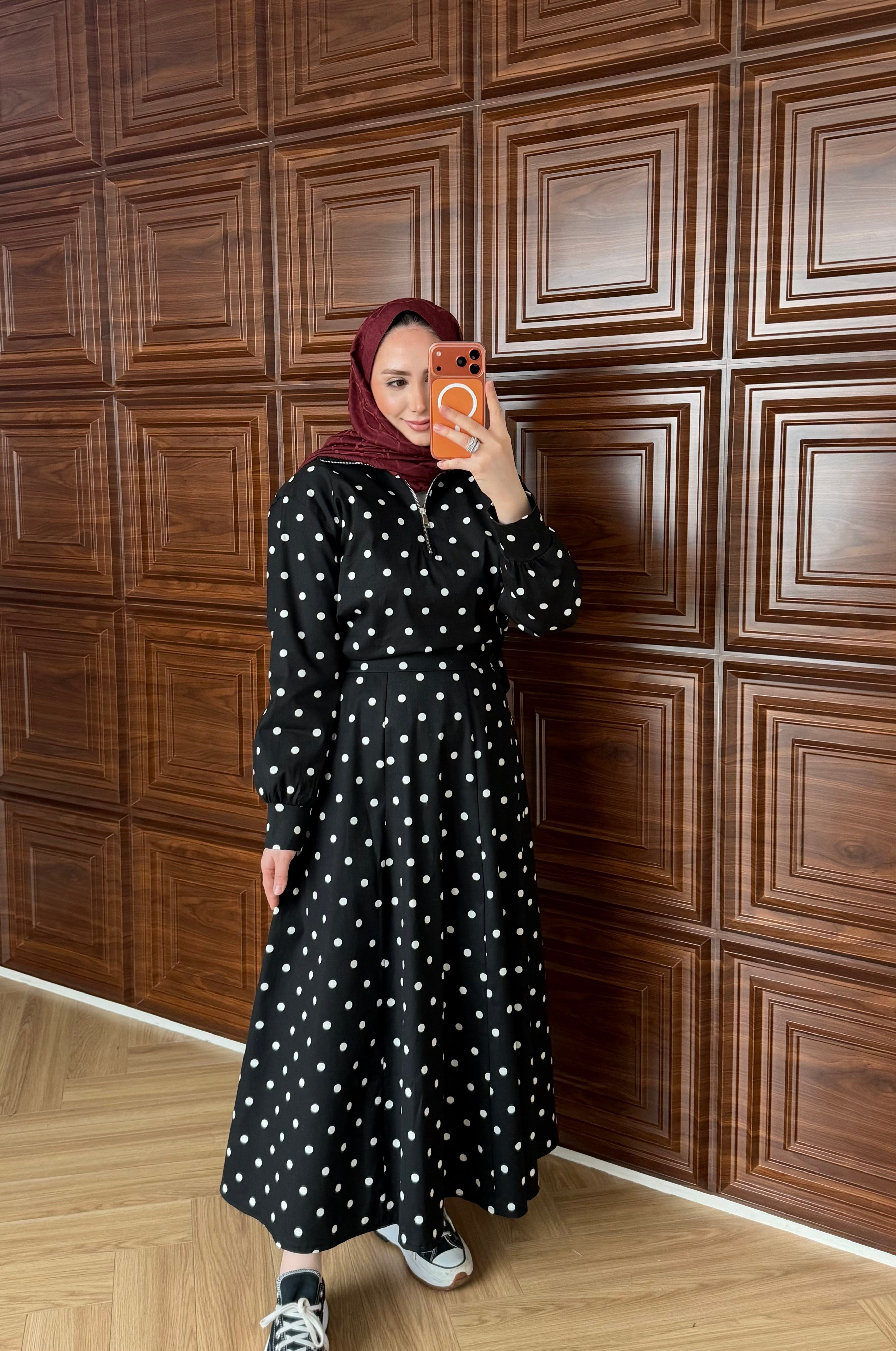 PUATİYELİ ETEKLİ TAKIM SİYAH
