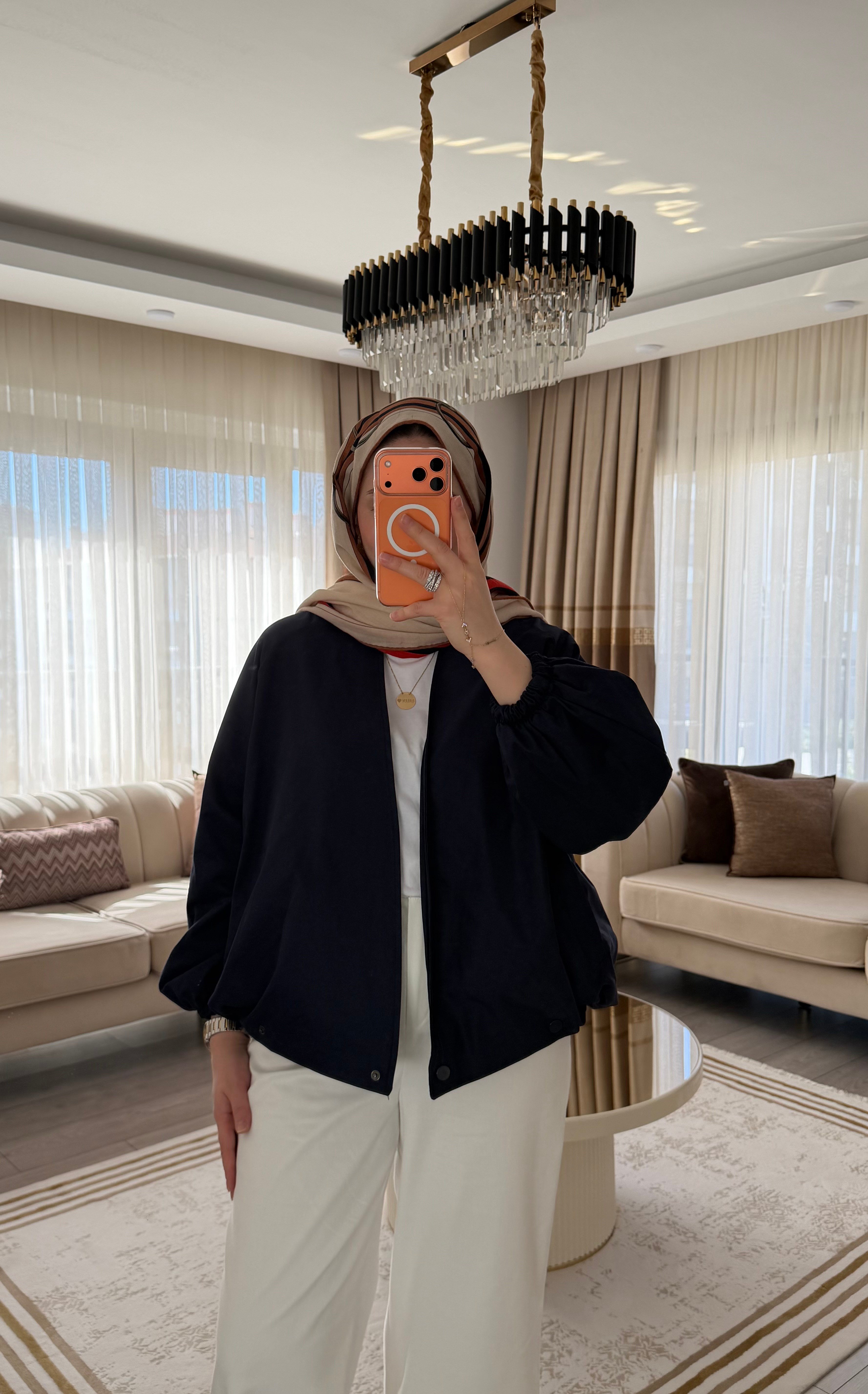 RUYA ANVELOP CEKET LACİVERT