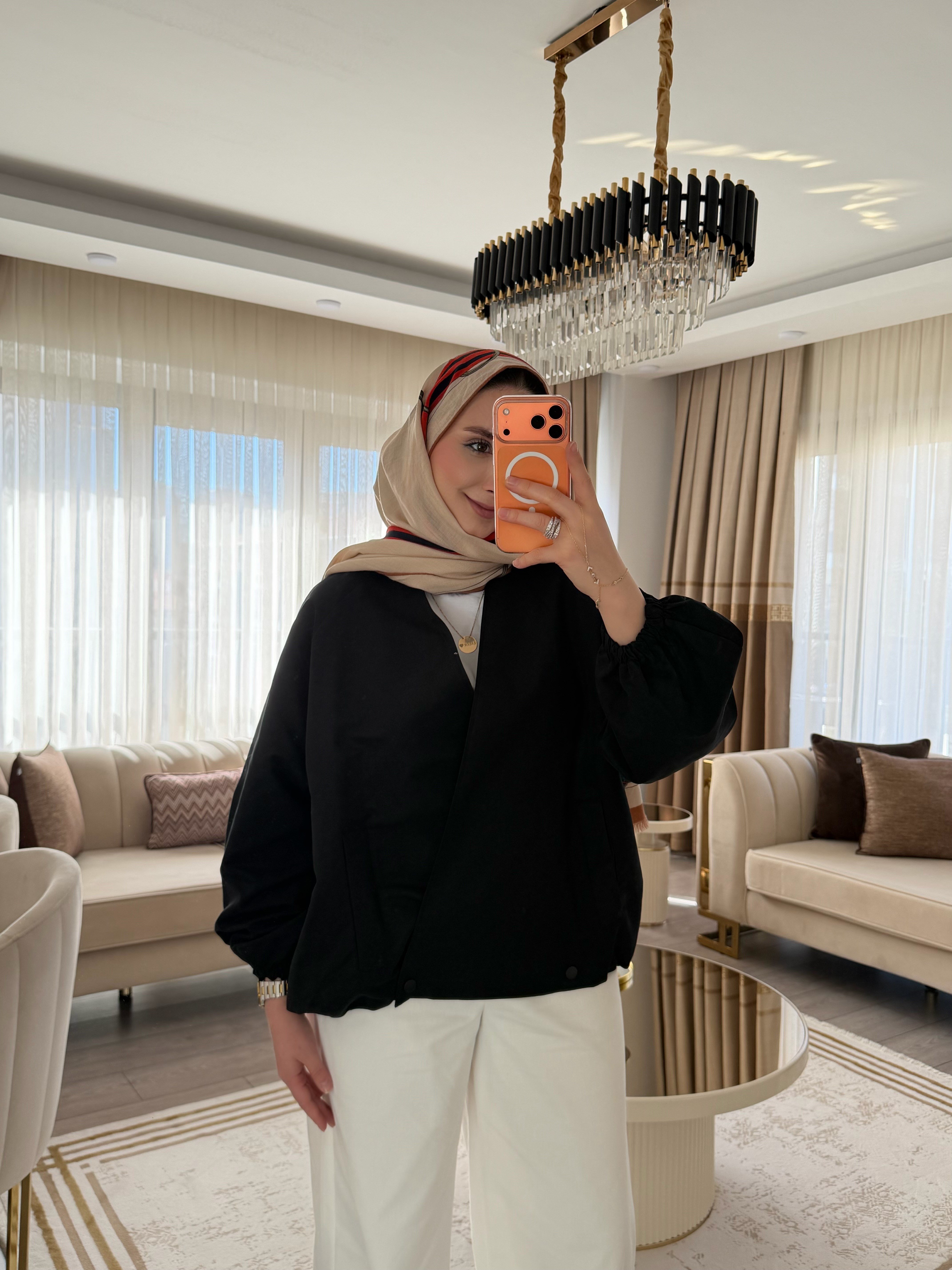 RUYA ANVELOP CEKET SİYAH