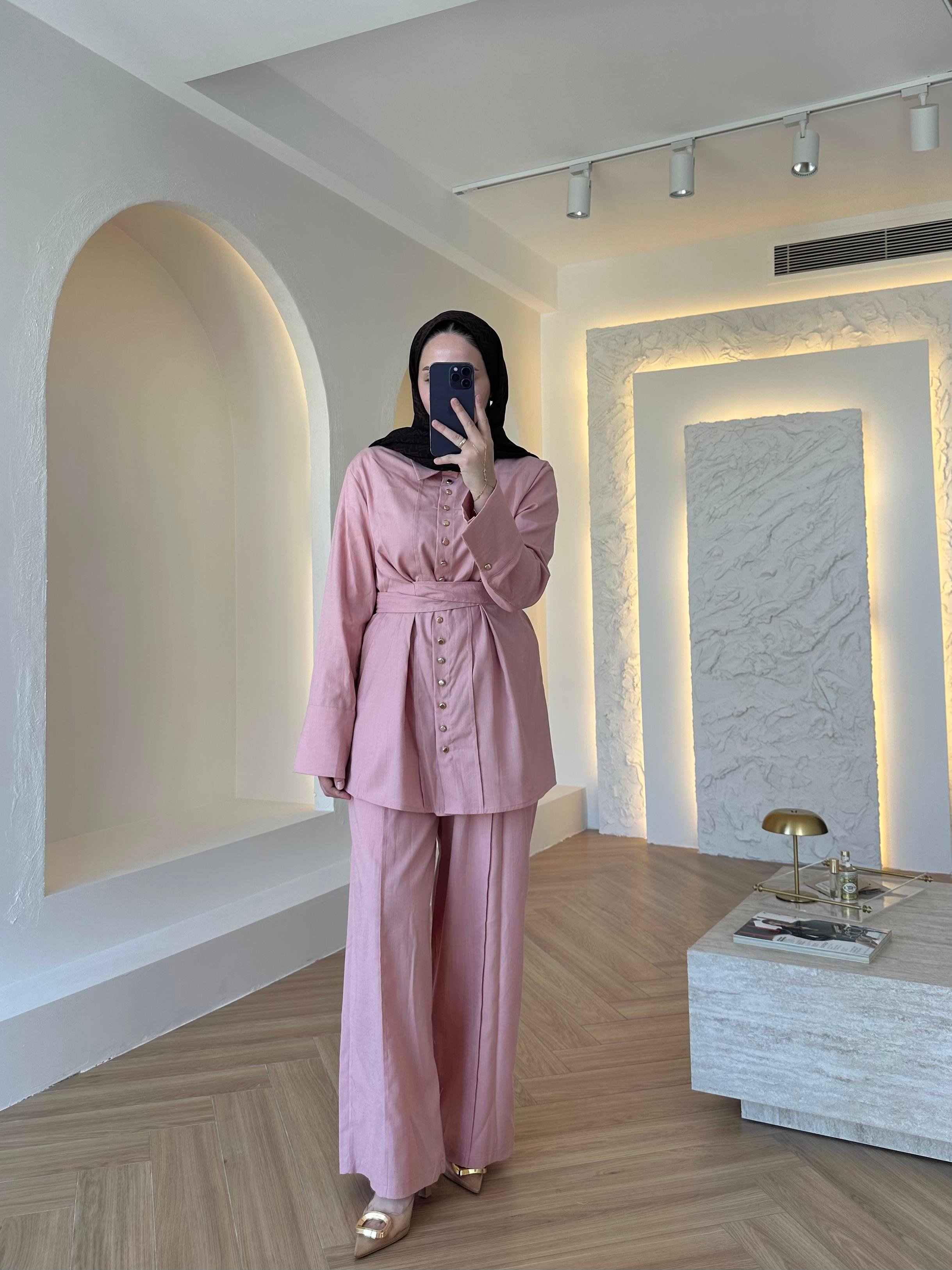 SİSY TAKIM PUDRA PEMBE