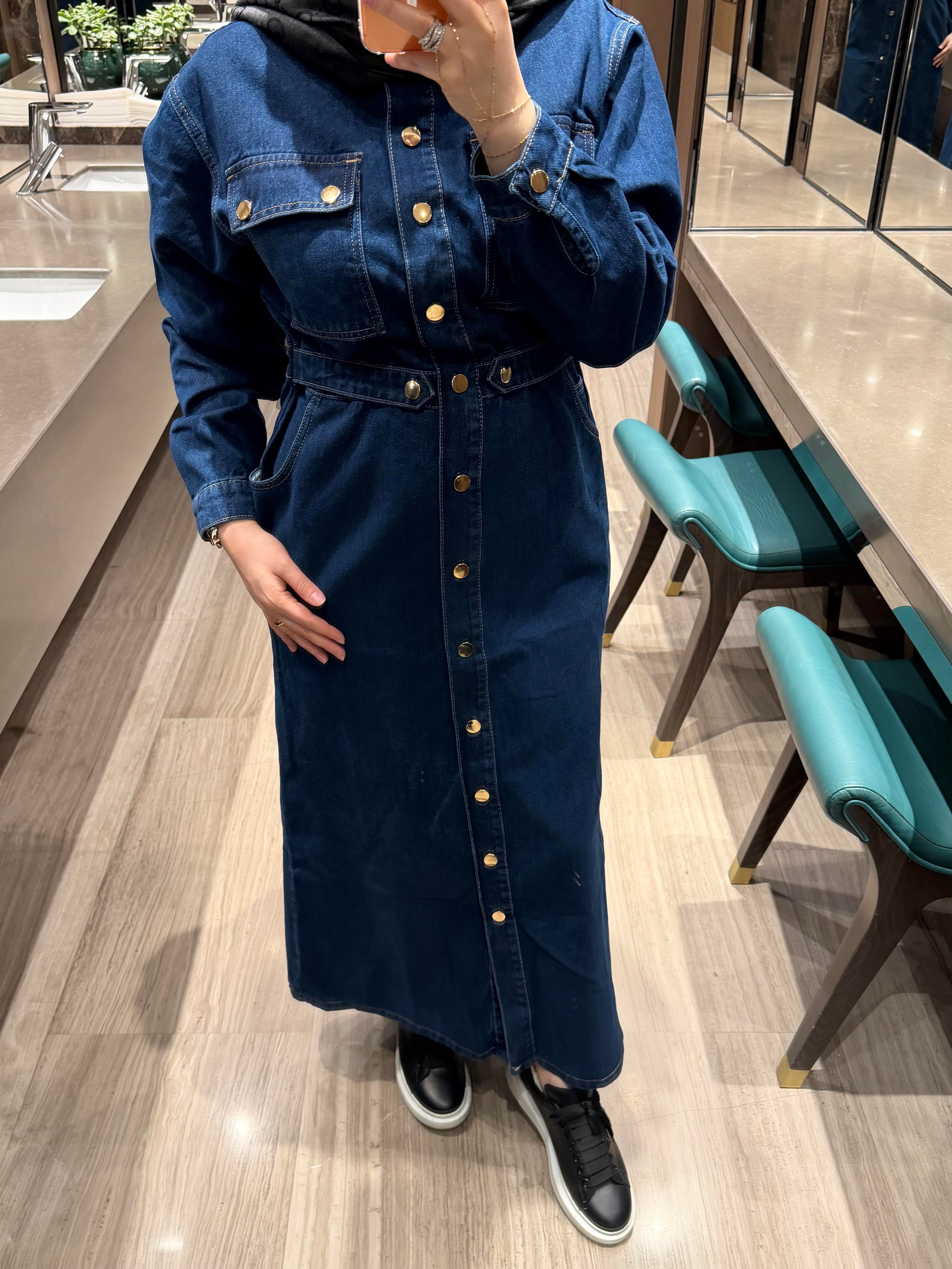 VALOR DENIM ELBİSE 