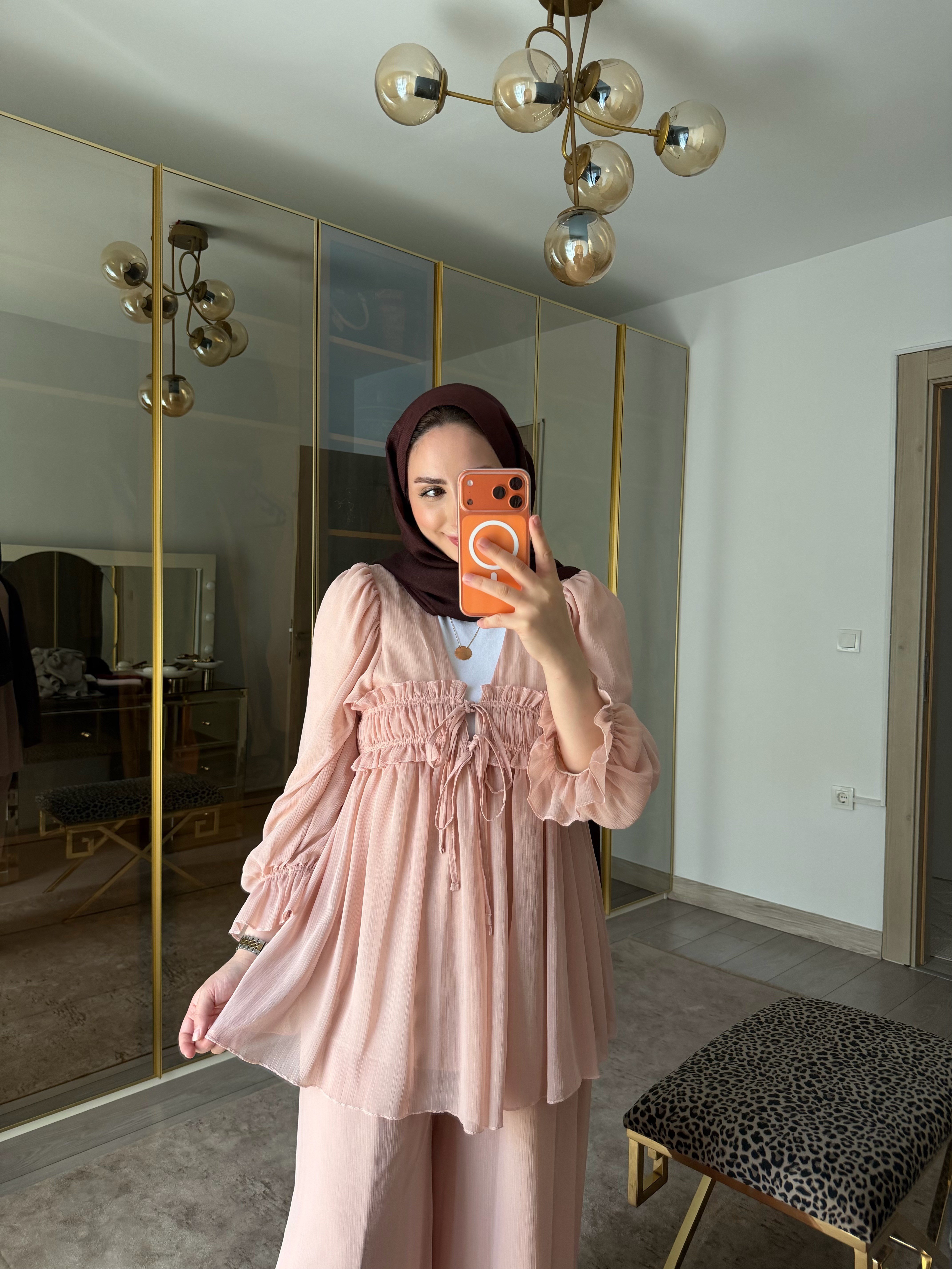 VESNA ŞİFON İKİLİ TAKIM PUDRA 