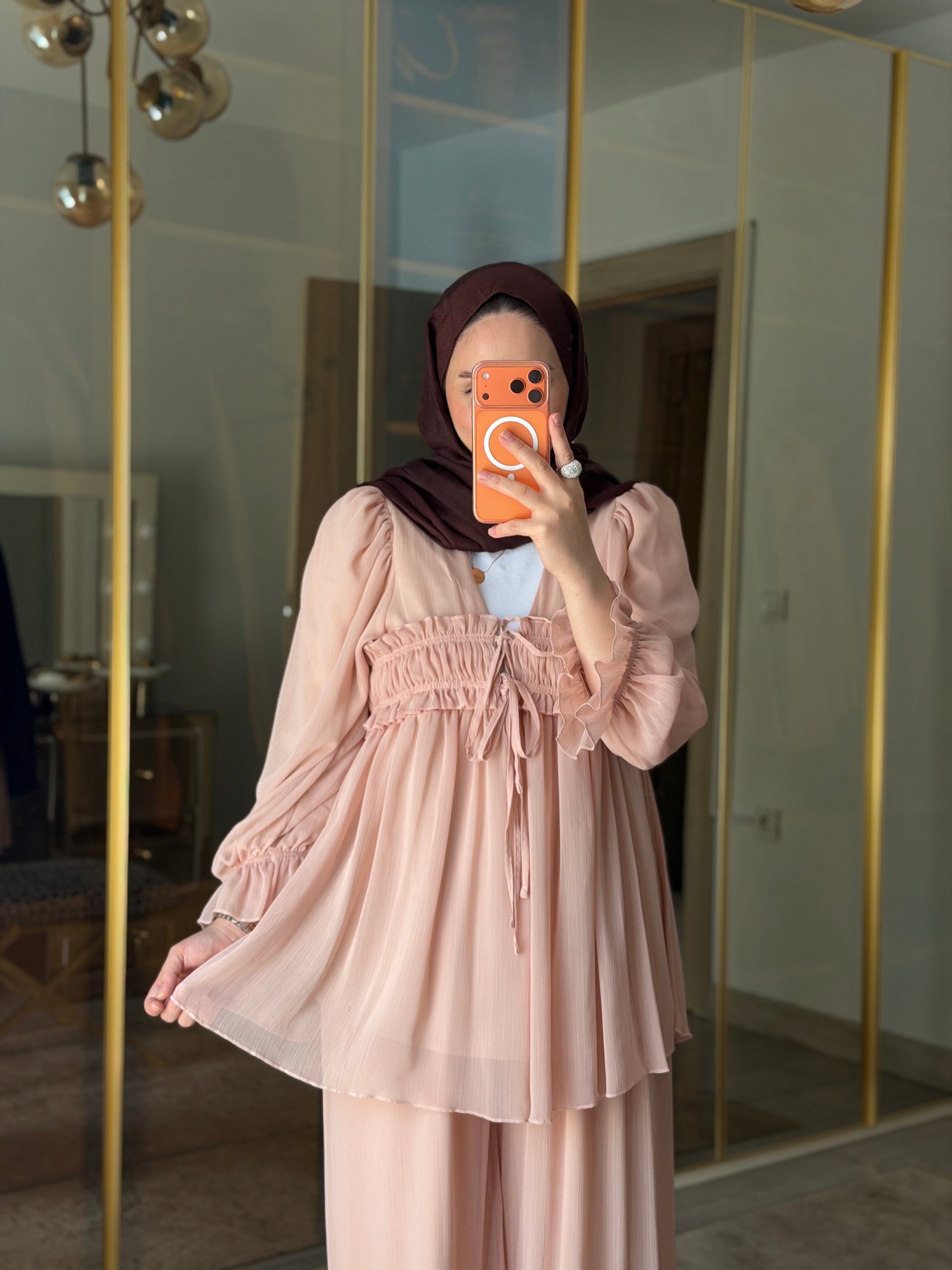 VESNA ŞİFON İKİLİ TAKIM PUDRA 