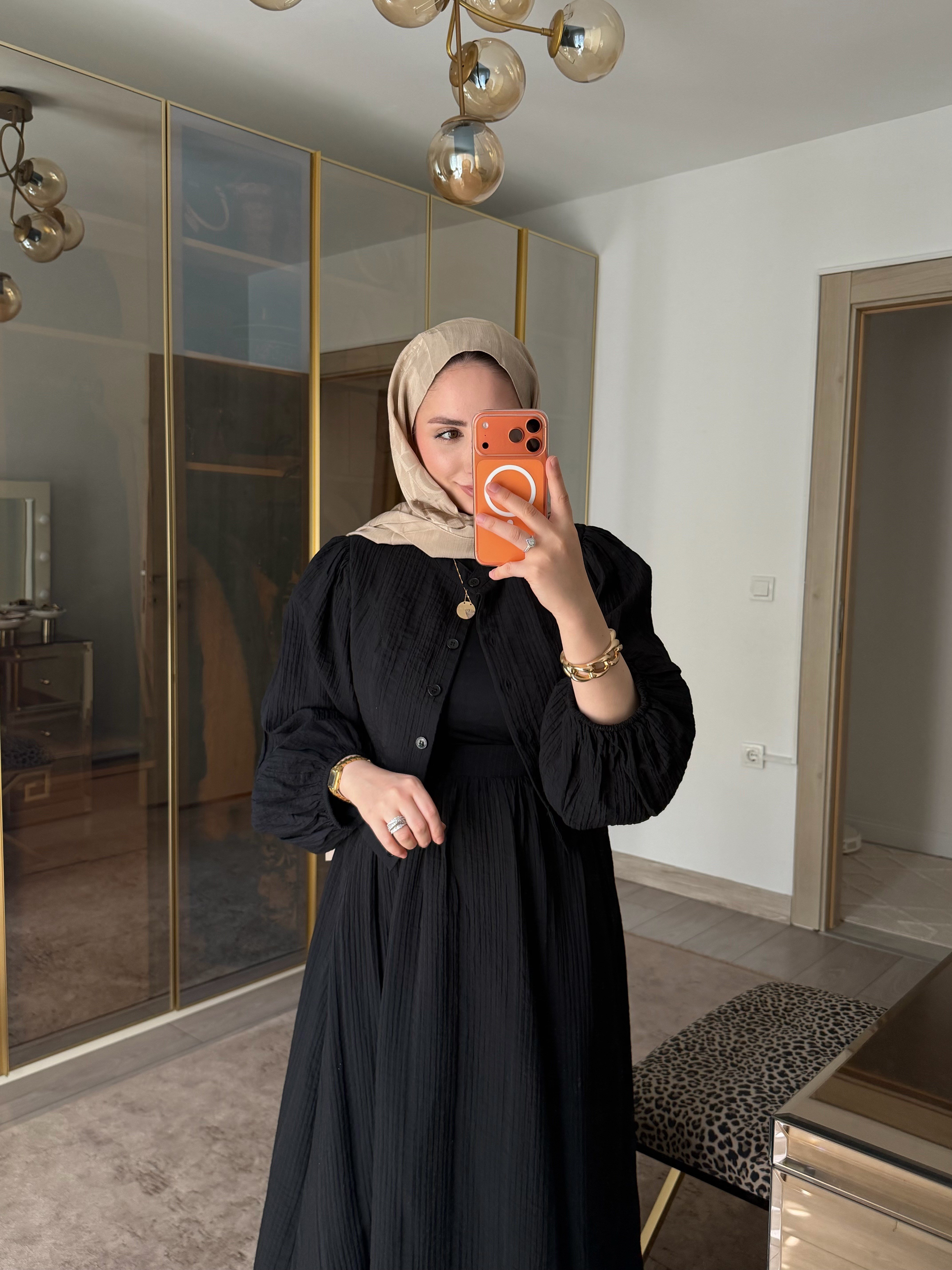 WALE BOMBER CEKETLİ ETEKLİ TAKIM SİYAH 