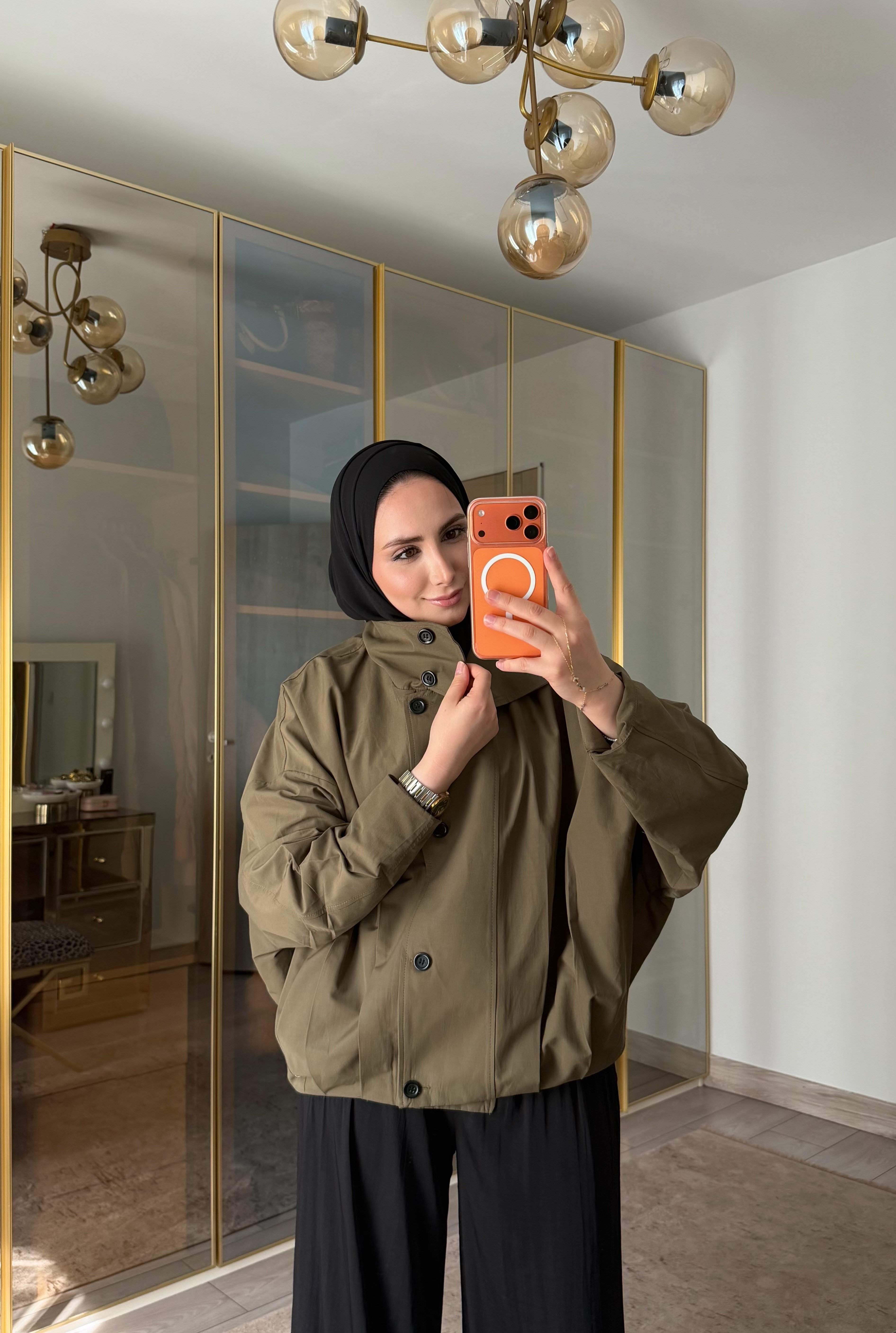 ZR MODEL BOMBER TRENÇ CEKET HAKİ