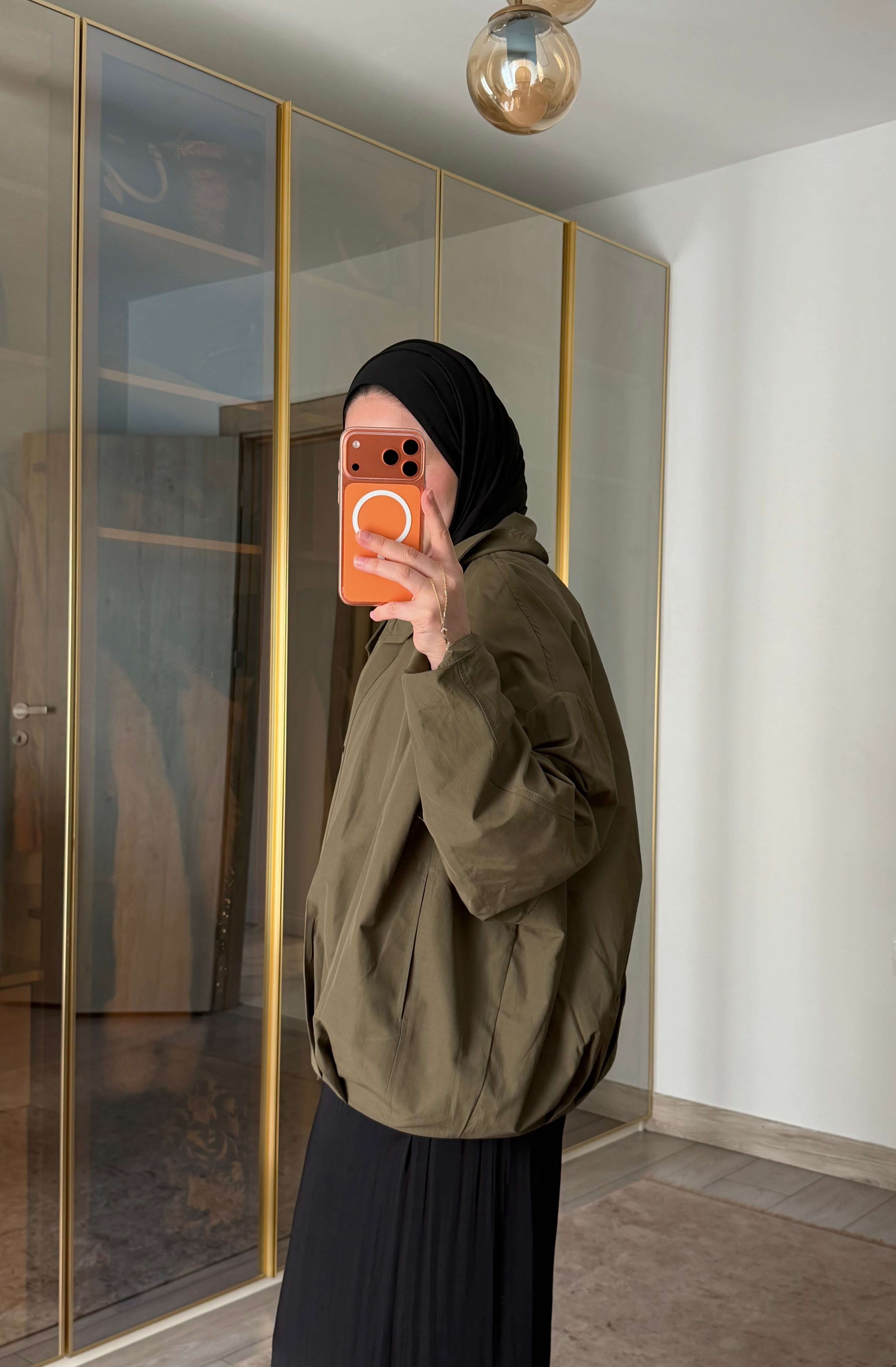 ZR MODEL BOMBER TRENÇ CEKET HAKİ