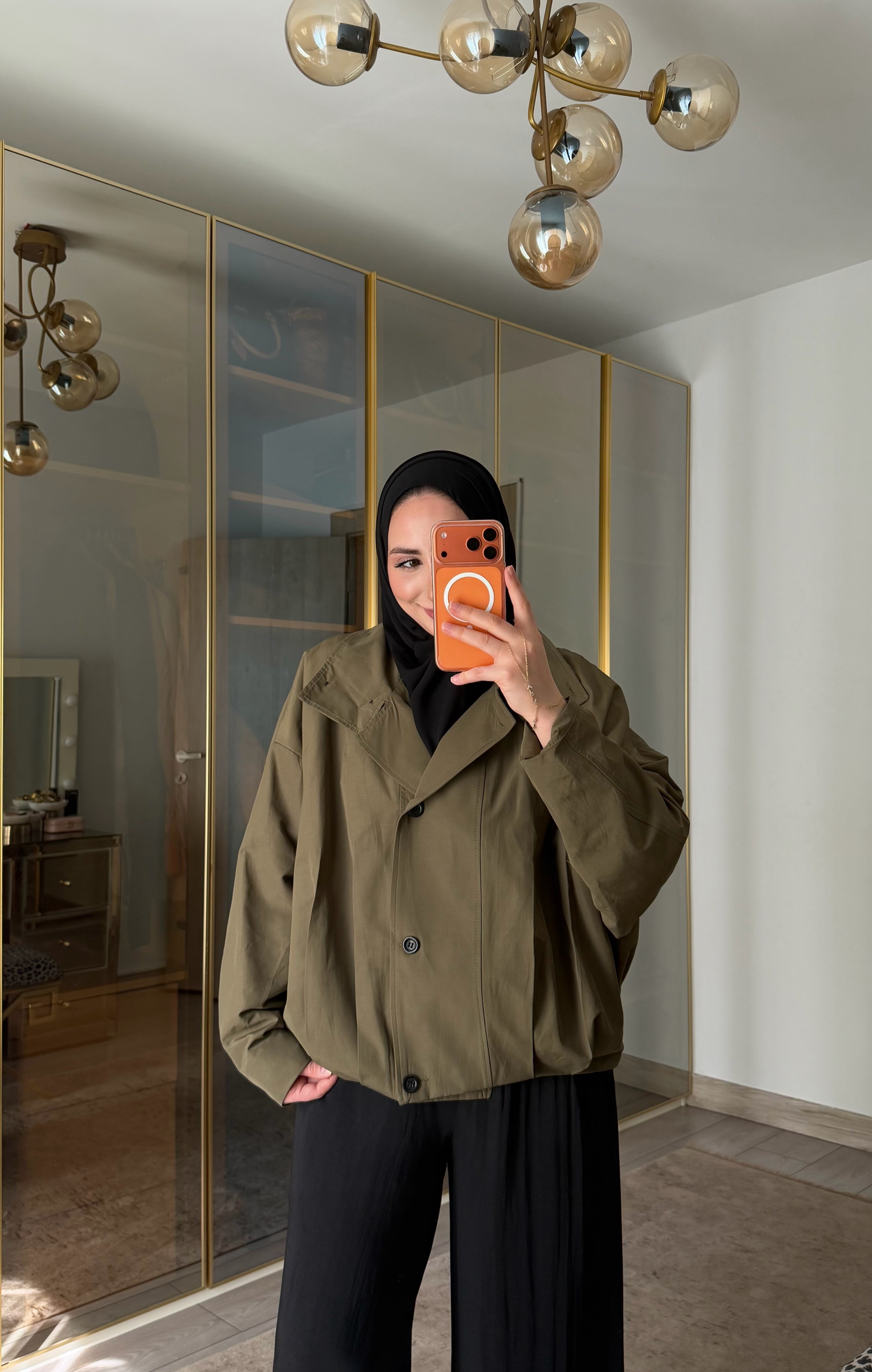 ZR MODEL BOMBER TRENÇ CEKET HAKİ