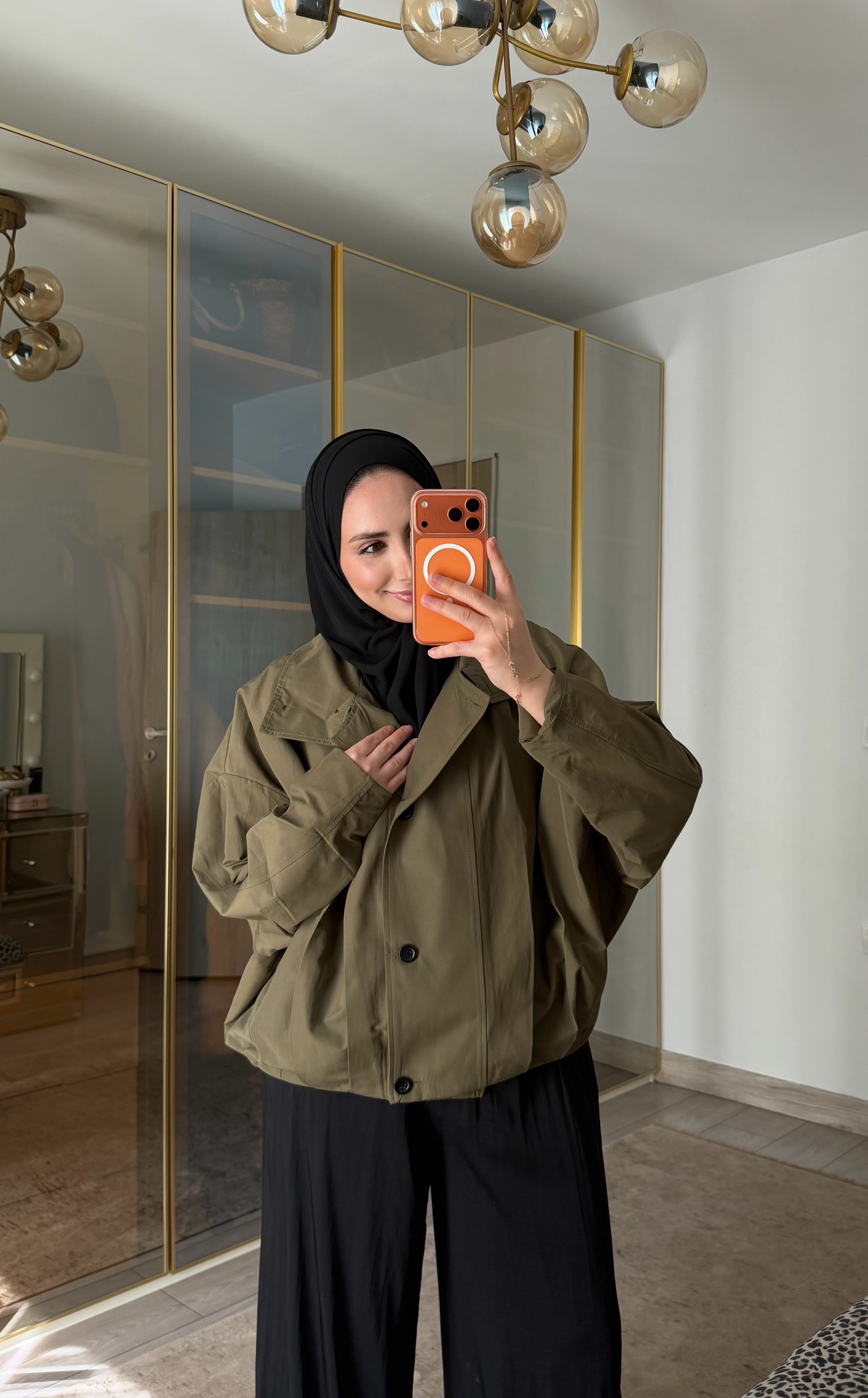 ZR MODEL BOMBER TRENÇ CEKET HAKİ
