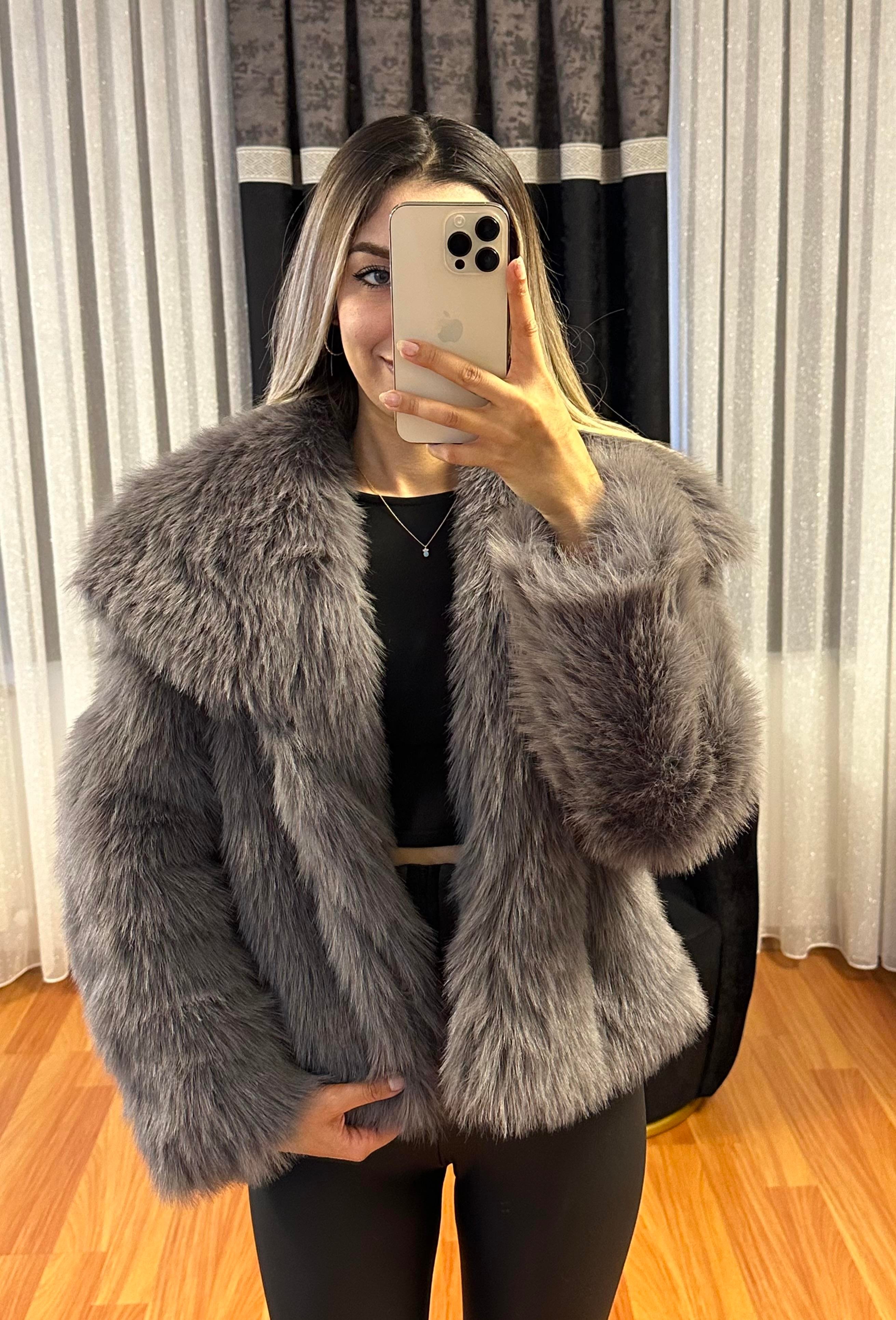 Lolita Kürk Antrasit