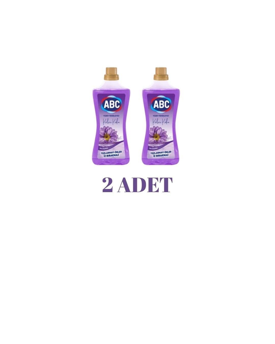 ABC Mor Çiçekler Yüzey Temizleyici 900 Ml x 2 Adet