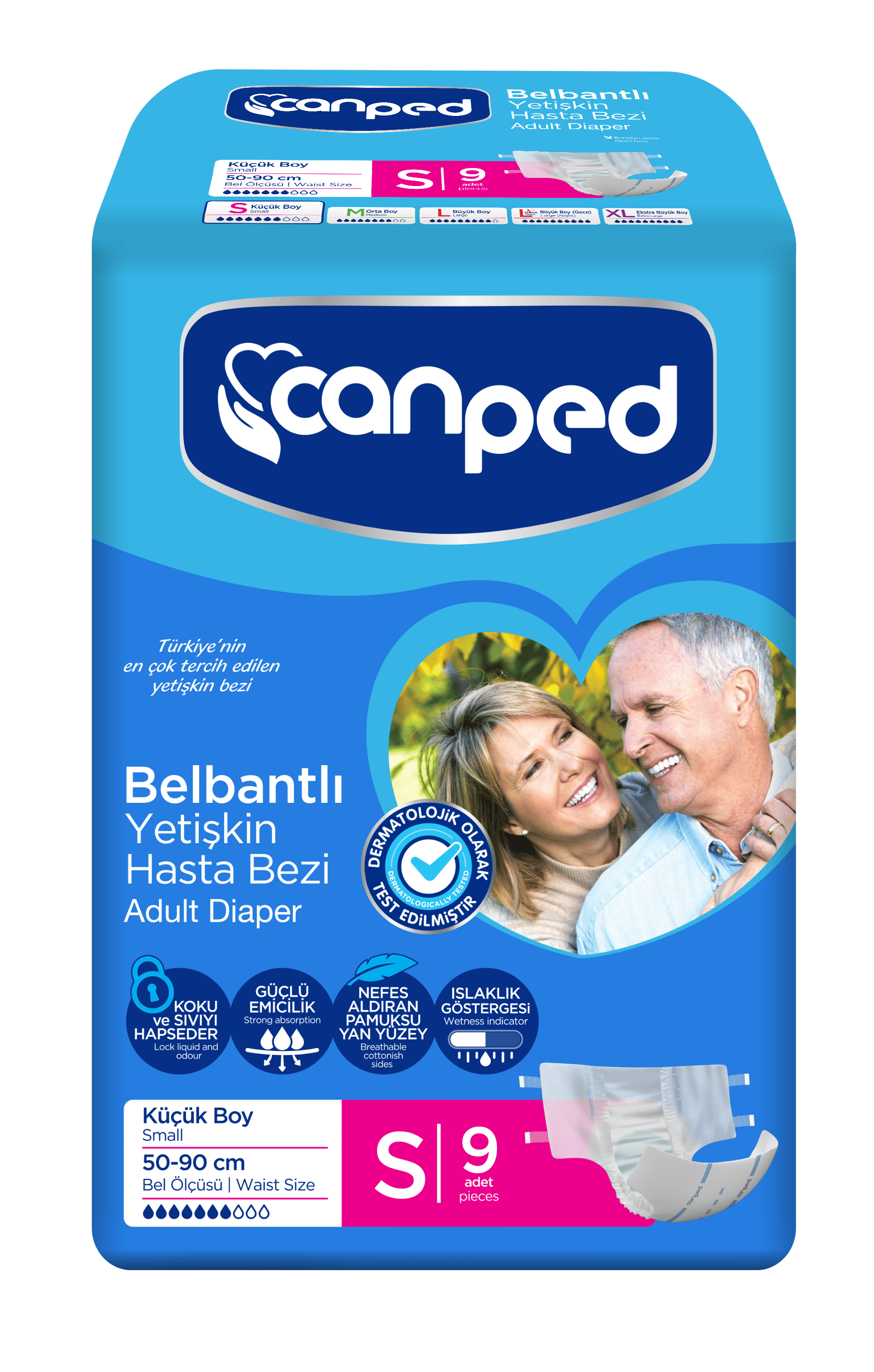 CANPED BEL BANTLI HASTA BEZİ KÜÇÜK 9 LU