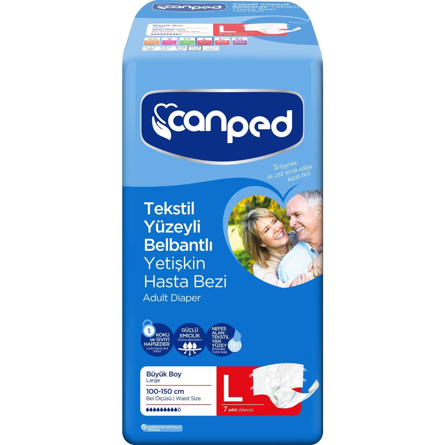 CANPED BEL BANTLI HASTA BEZİ XL 7 Lİ