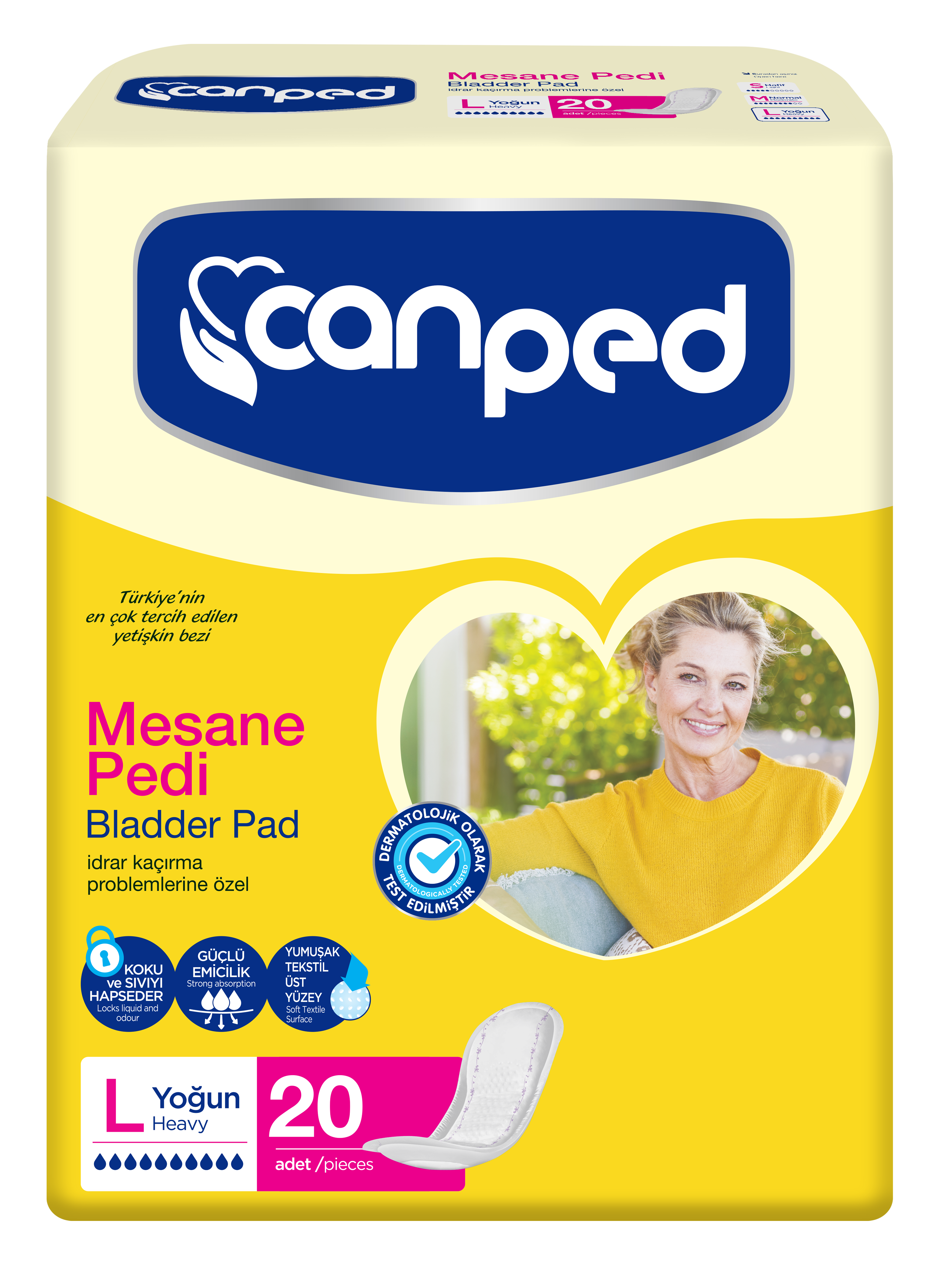 CANPED MESANE PEDİ AVANTAJLI L BOY 20 Lİ
