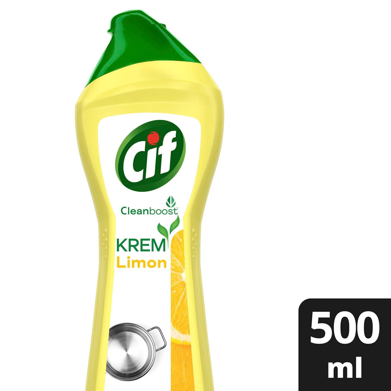CIF KREM TEMİZLİK LİMON 500 ML