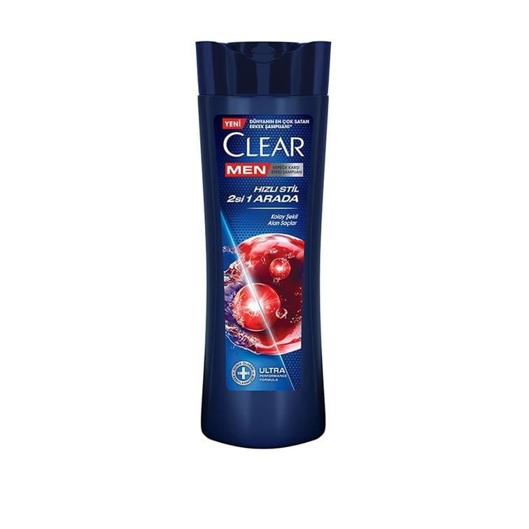 Clear Men Hızlı Stil 2 si 1 Arada Şampuan
