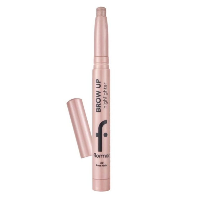 Flormar Brow Up Yumuşak Dokulu & Yoğun Işıltılı Asansörlü Kaş Altı Aydınlatma Kalemi - 002 RoseGold