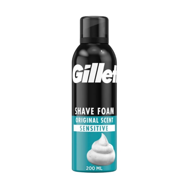 Gillette Hassas Traş Köpüğü 200 Ml