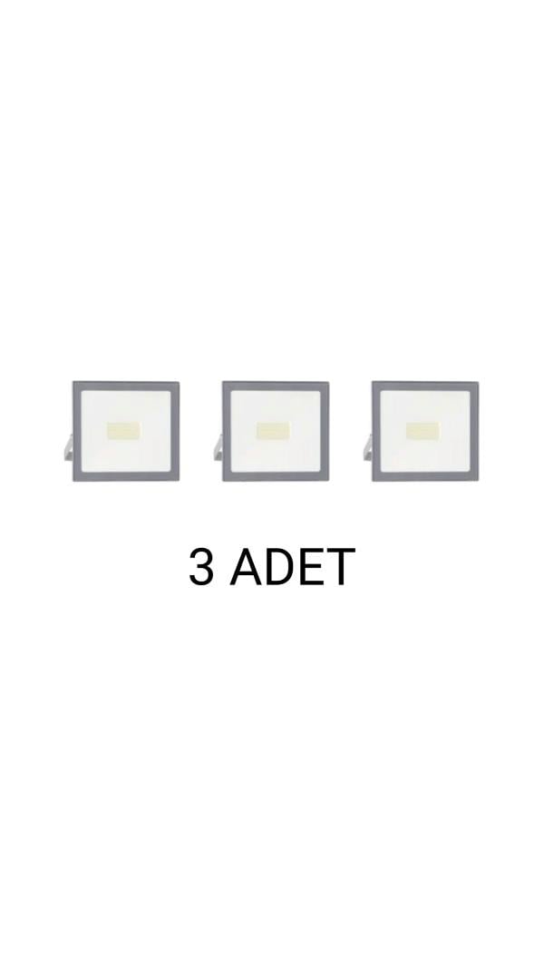 Global K2 KLF191 6500K Slim Led Projektör x 3 Adet