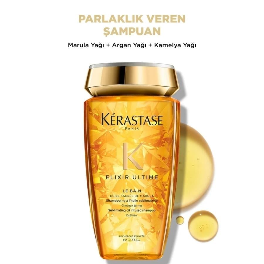 Kerastase Elixir Ultime Le Bain Parlaklık Veren Şampuan 250ml
