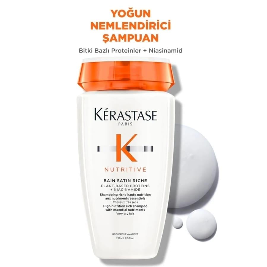 Kerastase Nutritive Bain Satin Riche Yoğun Nemlendirici Şampuan 250ml