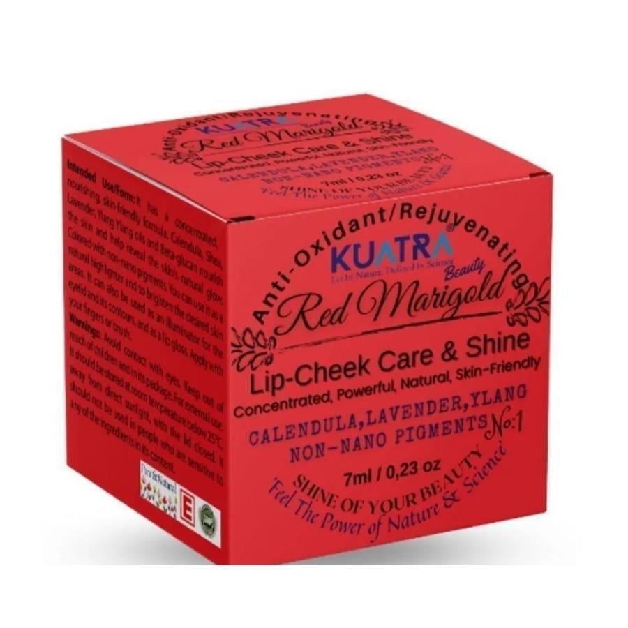 Kuatra Red Marigold Nemlendirici Antioksidan Işıltı Veren Balm
