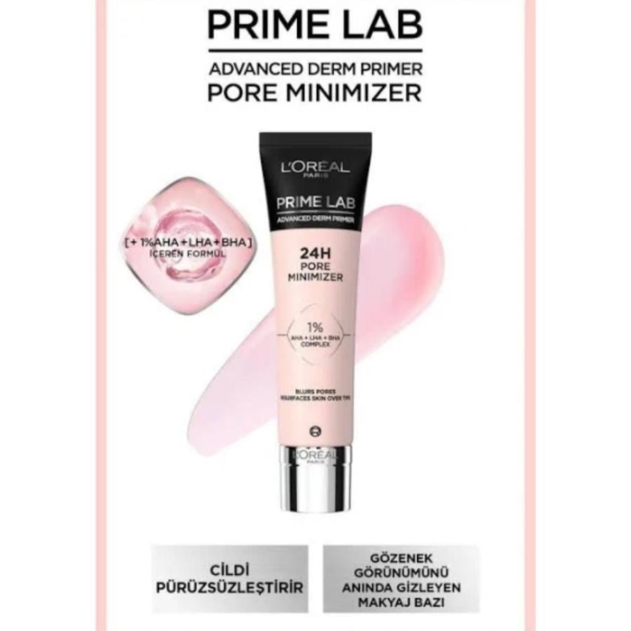 Loreal Paris Prime Lab Pore Minimizer Gözenek Küçültücü Makyaj Bazı 30ml