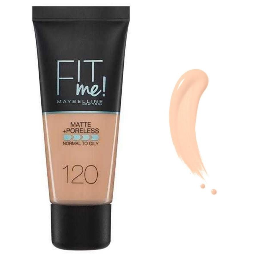 Maybelline Fit Me Matte&Poreless Fondöten No:120