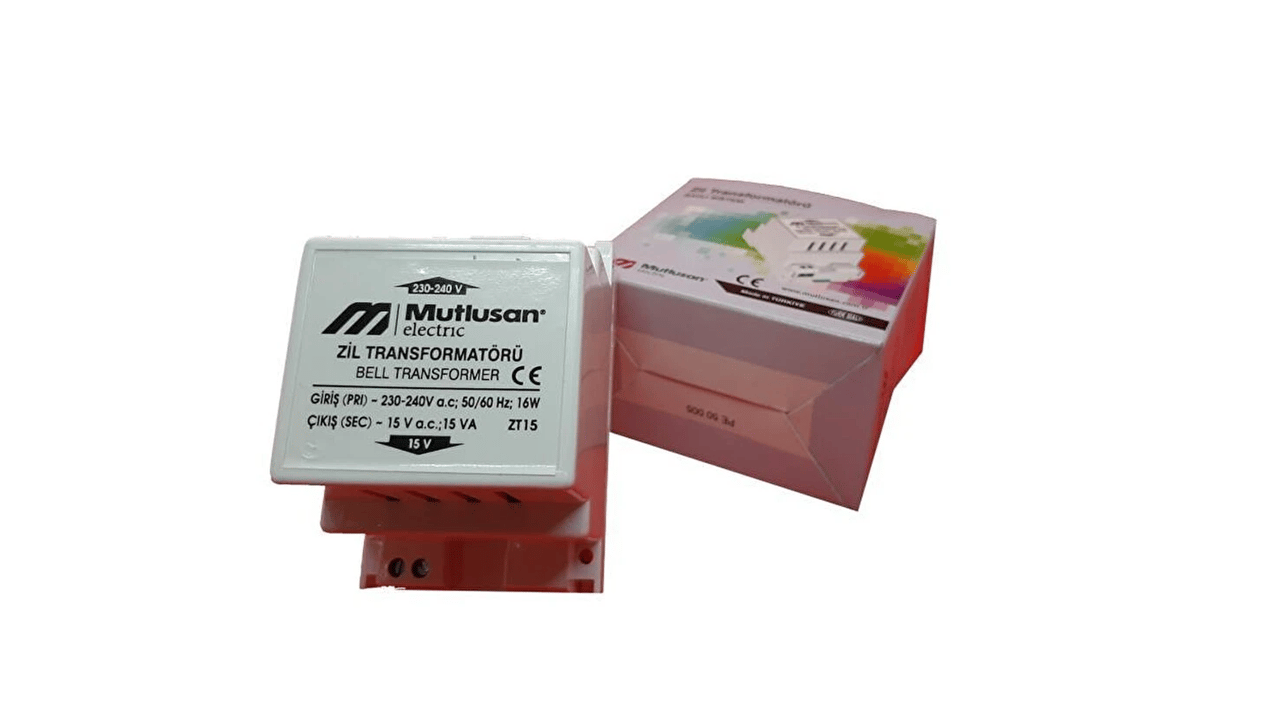 Mutlusan Zil Transformatörü 15 V
