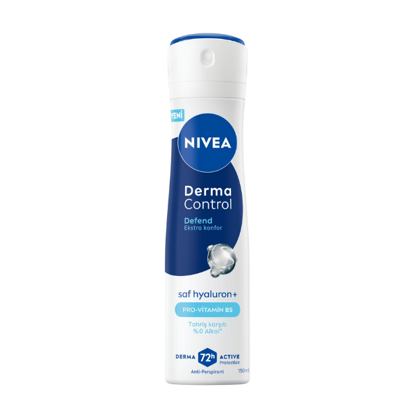 Nivea Derma Control Defend Erkek Sprey Deodorant 150 Ml