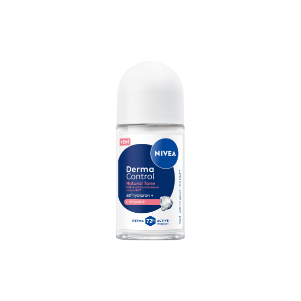 Nivea Derma Control Natural Tone Kadın Roll On Deodorant 50 Ml
