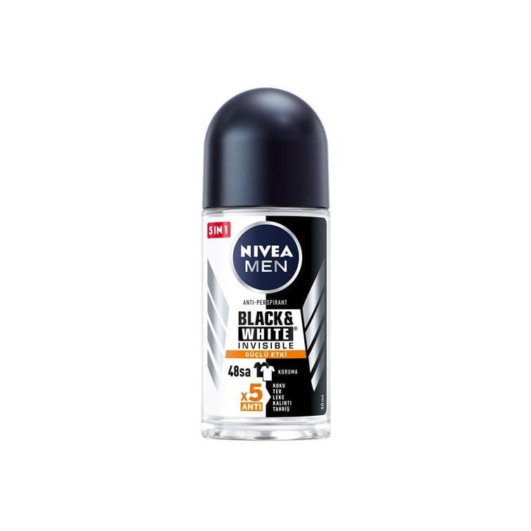 NIVEA MEN BLACK&WHITE  GUCLU ETKI ROLL ON 50 ML