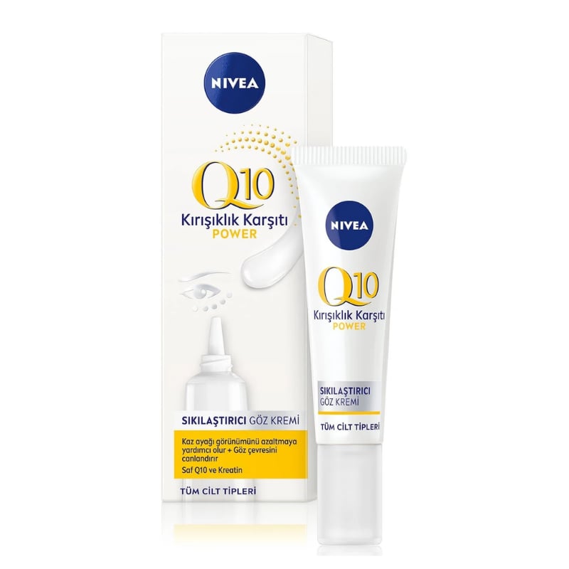 Nivea Q10 Kırışıklık Karşıtı Sıkılaştırıcı Göz Bakım Kremi 15 Ml
