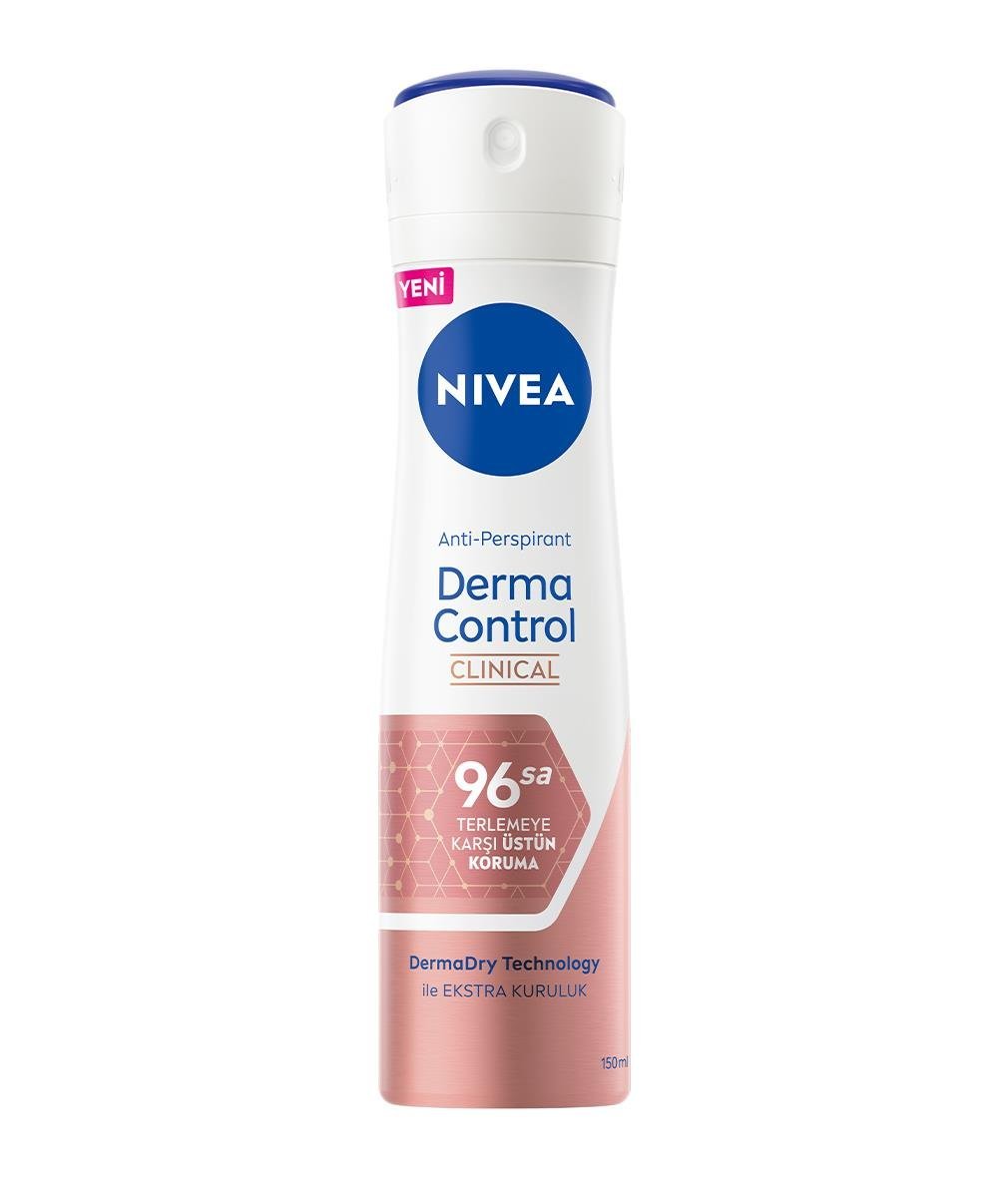 NIVEA Women - Kadın Deodorant - Derma Control CLINICAL Sprey Deodorant 150 ML