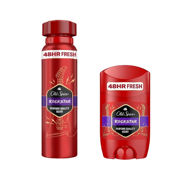 Old Spice Rockstar Sprey Deodorant+Stick