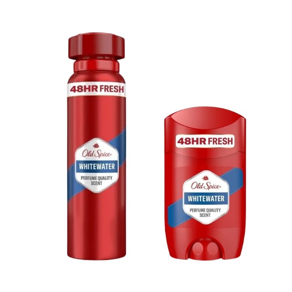 Old Spice Whitewater Sprey Deodorant+Stick