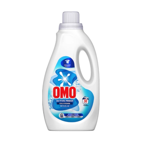 Omo Active Fresh Cold Power Sıvı Deterjan 1500 Ml
