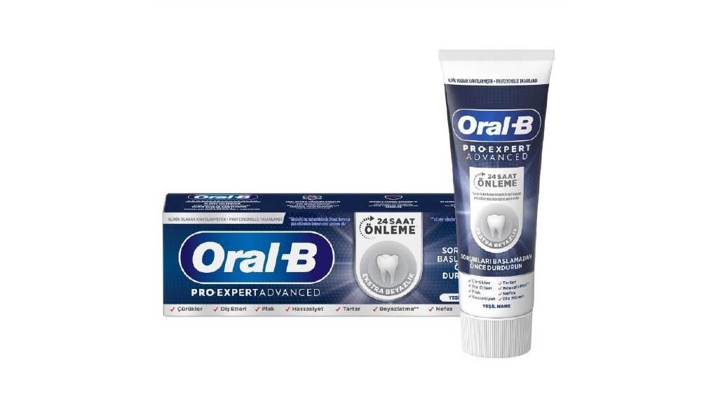 Oral B 75ml P.Exp Adv Extra Beyaz Diş Macunu