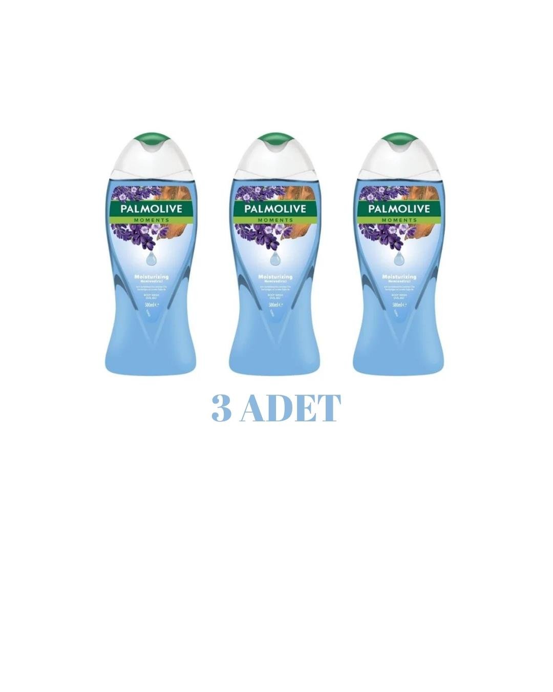 Palmolive Moments Lavanta ve Sandal Ağacı Yağı Özlü Banyo ve Duş Jeli 500x3 3'Lü