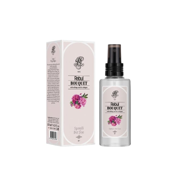 Rebul Kolonya Bouquet Spreyli Pet Kutulu 125 Ml