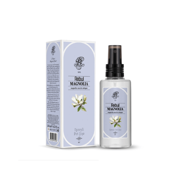 Rebul Kolonya Magnolia Spreyli Pet Kutulu 125 Ml