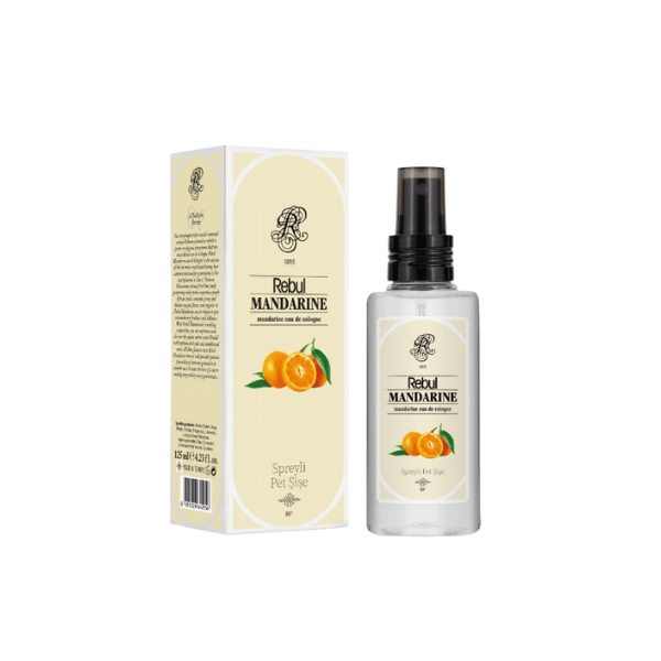 Rebul Kolonya Mandarine Spreyli Pet Kutulu 125 ML