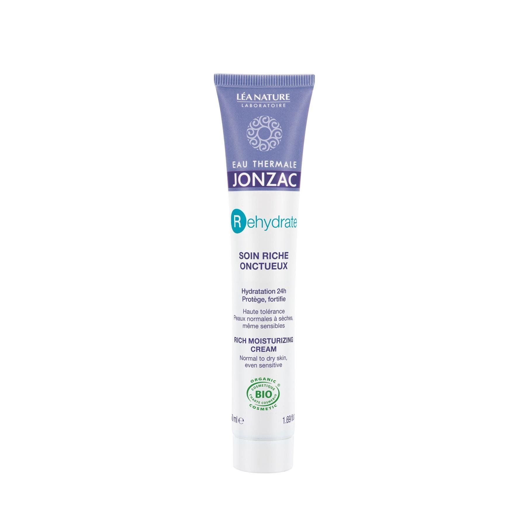 Rehydrate Rich Kuru ve Hassas Ciltler için Organik Nemlendirici Bakım Kremi 50ml
