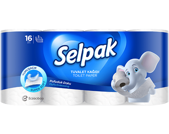 Selpak Extra Pamuksu Doku 16'Lı Tuvalet Kağıdı