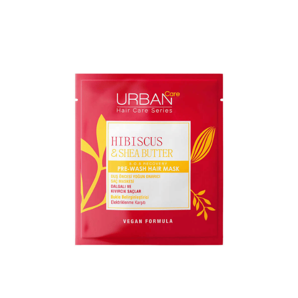 Urban Care Sachet Curl Hibiscus Water&She Butter Saç Maskesi 50 Ml