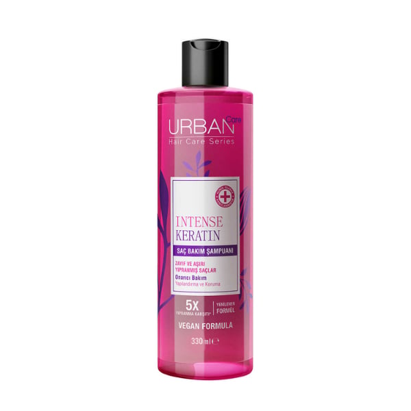 Urban İntense Keratin Yıpranmış Saçlar Bakım Şampuanı 330 Ml