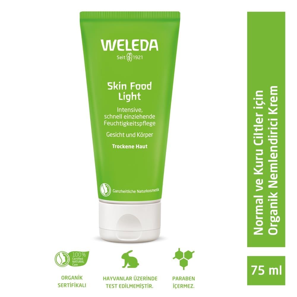 WELEDA SKİN FOOD LİGHT NEMLENDİRİCİ BAKIM KREMİ 75 ML
